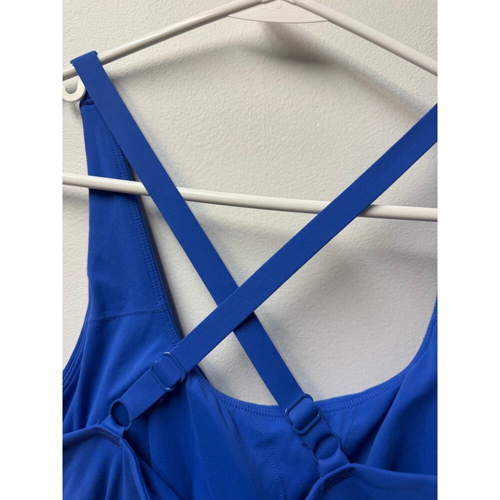 Blue Criss Cross Athletic Dress - Picture 3 of 4